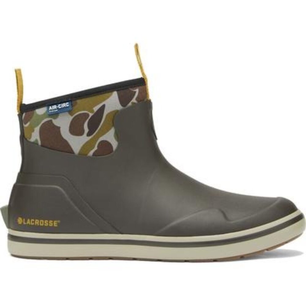 Lacrosse Men’s Alpha Deck Boot 6" Black Waterproof Air-Circ Slip-Resistant Sz 13 - Picture 11 of 11